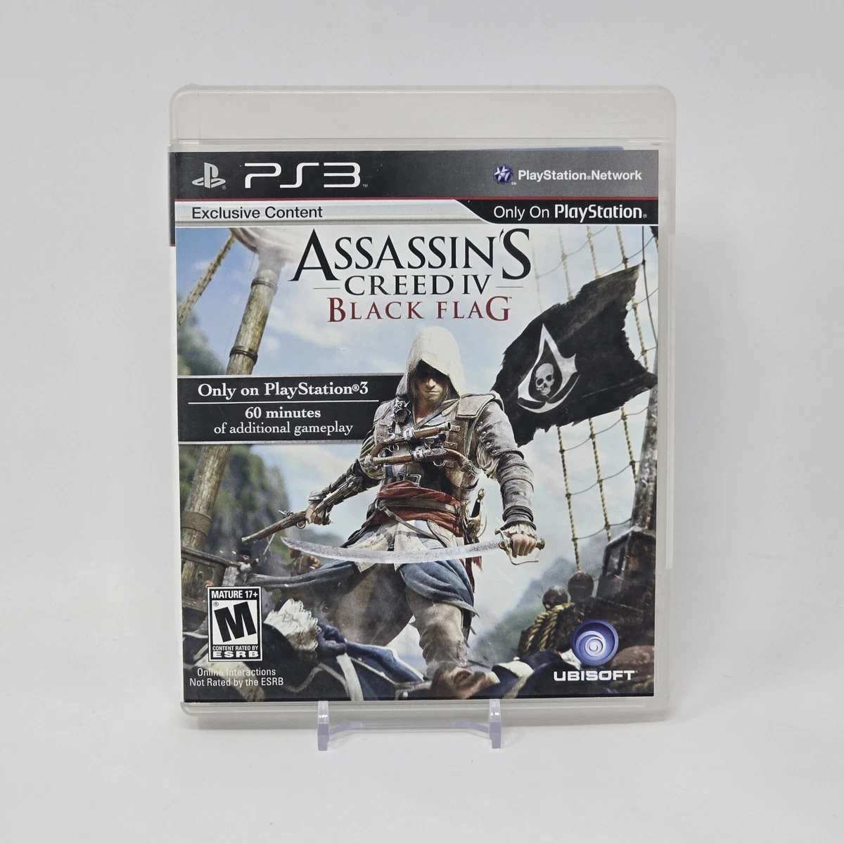 Jeu Assassin's Creed IV Black Flag Skull Edition PS3 - Édition Collector Avec Crâne - Bon état Occasion