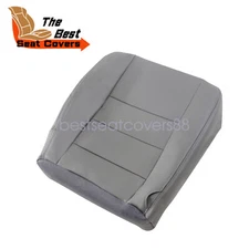 For 2002 2003 2004 2005 2006 07 Ford F250 SD Driver Bottom Seat Cover Gray