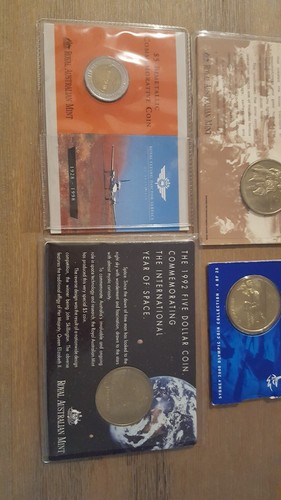 set of 6 australian $5 coin 1990/1992/1998/2000/2011/2012 see DESCRIPTION pls - Picture 4 of 8