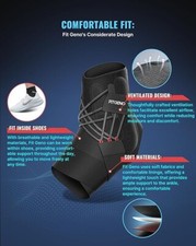 Ankle Support Brace Adjustable Compression Ankle Braces Sports Sprain Right Foot