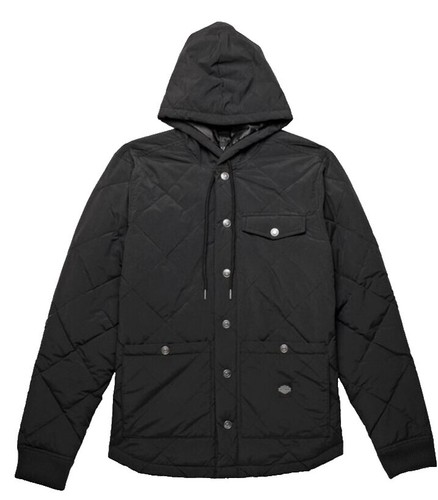 Harley-Davidson Men's Deflector Hooded Riding Fleece Jacket - Windproof & Vented Motorcycle Gear