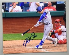 Mark Canha Signed New York Mets 11x14 Photograph Autograph