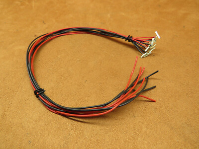 Peco N   10x Original-Verbinder mit Kabel 0,25 mm stark und 100cm Länge