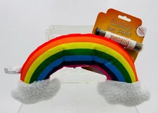 Meowijuana Organic Catnip Rainbow Get Kickin Kicker Cat Toy American Grown