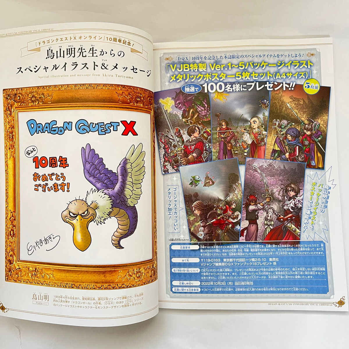 Dragon Quest X Online Xth Anniversary Book - ISBN:9784087798005