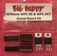 Big Daddy Bally/Williams WPC-95 & WPC-DCS Sound Board Repair Kit