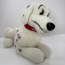 101 Dalmatians Perdy Plush Red Collar 18" Perdita Laying Down Stuffed Animal