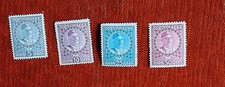 1913 Briefmarken Serie kpl Montenegro Bildnis König Nikolaus