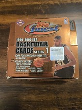 1999-00 Topps Finest NBA Basketball Series 1 ANGLED Hobby Box