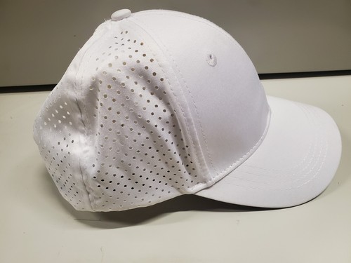 Tommy Bahama Tennis Racket Logo Active White Baseball Cap Women's Adjustable Hat - Picture 2 of 7