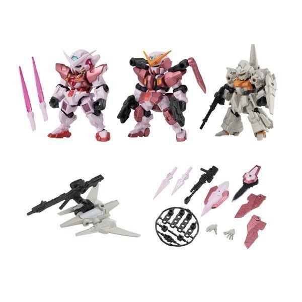 Figura Conjunto Gundam Vol 15.5 Kit Modelo Bandai Gashapon Juego Completo de 5 NUEVO