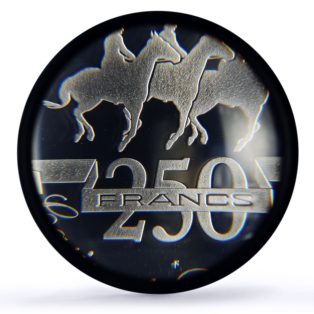 France Deauville Casino Fantasy Token 250 Francs SP69 PCGS silver