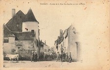 AYZP5-0586-58 - TANNAY - Entrance to rue sainte-agathe on a fair evening