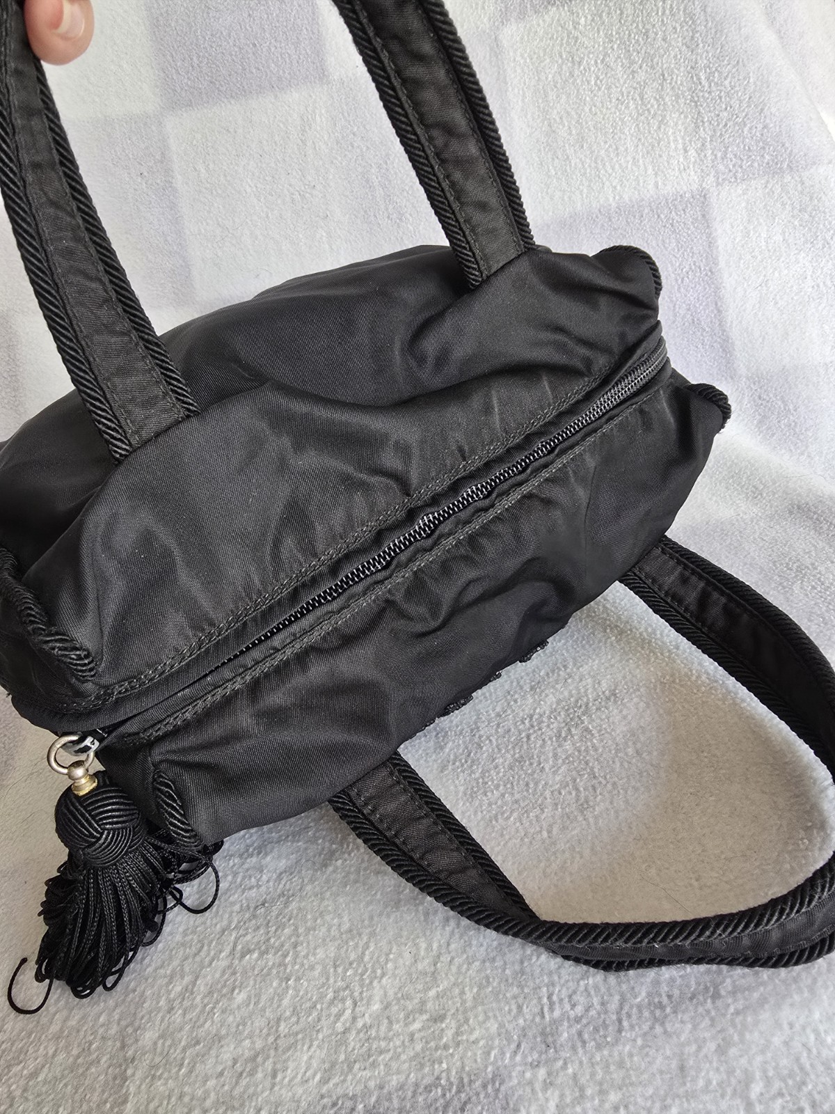 Authentic Prada Sequence Embroidery Mini Handbag - image 8