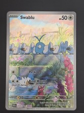 Swablu - 213/182 Illustration Rare SV04: Paradox Rift Pokemon TCG Near Mint on eBay