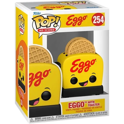 Funko POP! Ad Icons Kellogg's Eggo mit Toaster Figur #254 + Schutz - Bild 4 von 5