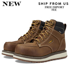 Men's KEEN Utility Cincinnati 6" Waterproof Carbon Toe Work Boot Belgian/Sandshe