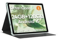 Android 15 Tablet 10.1 inch Tablet, 24GB RAM 128GB ROM 2TB Expand, Octa-core