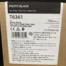 Epson T6361 (T636100) Photo Black Ink Cartridge 700ml