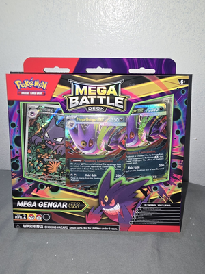 #ad Pokemon TCG Mega Battle Deck Mega Gengar ex Factory Sealed Brand New $29.99