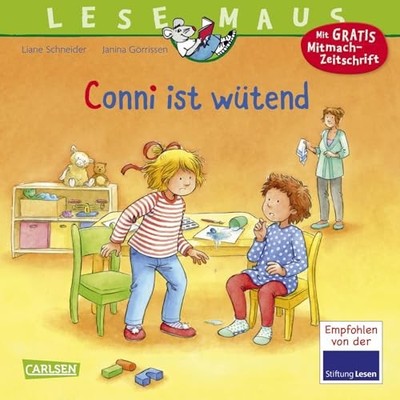 LESEMAUS 86: Conni ist wütend by Schneider, Liane Book The Fast Free Shipping