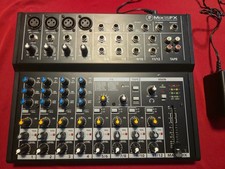 Mackie Mix12FX 12-Channel Compact Mixer w/effects. Used a couple times. Power.