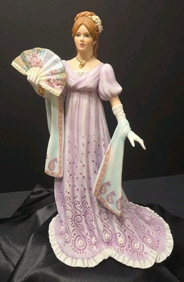 1987Lenox Gala At The Whitehouse Fine Porcelain Bisque 8.25'' Figurine 24k Accent