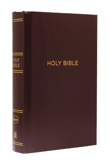 NKJV, Pew Bible, Large Print, Hardcover, Burgundy, Red Letter Edition, Hardback, - Image 7