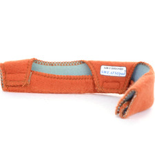 2Pack 24x4cm Fleecy Cotton Sweatbands Lining Replacment For Welding Helmet Brown