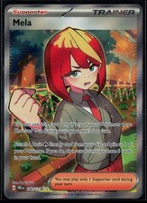 Mela 140/131 SV: Prismatic Evolutions Ultra Rare Holo Pokemon
