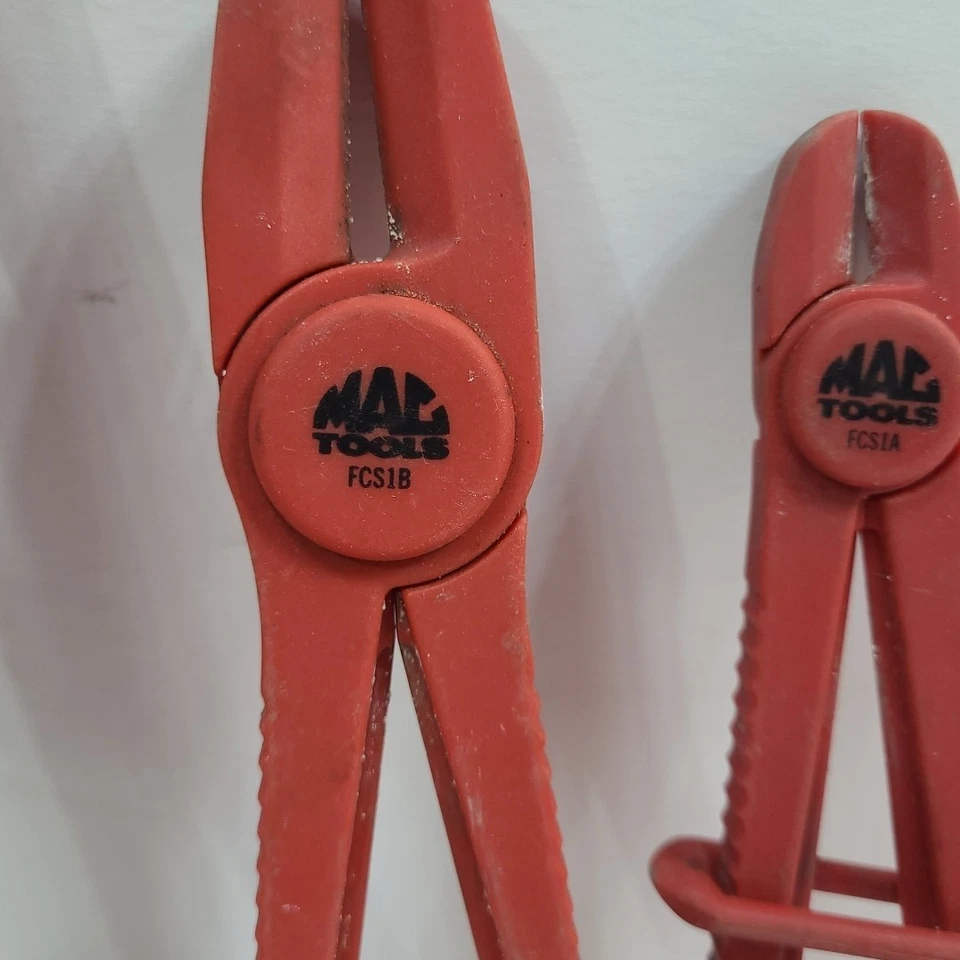 Mac Tools FCS1A FCS1B FCS1C Juego de pellizco de manguera de bloqueo Juego de alicates de abrazadera de cierre de línea Foto 3 de 4
