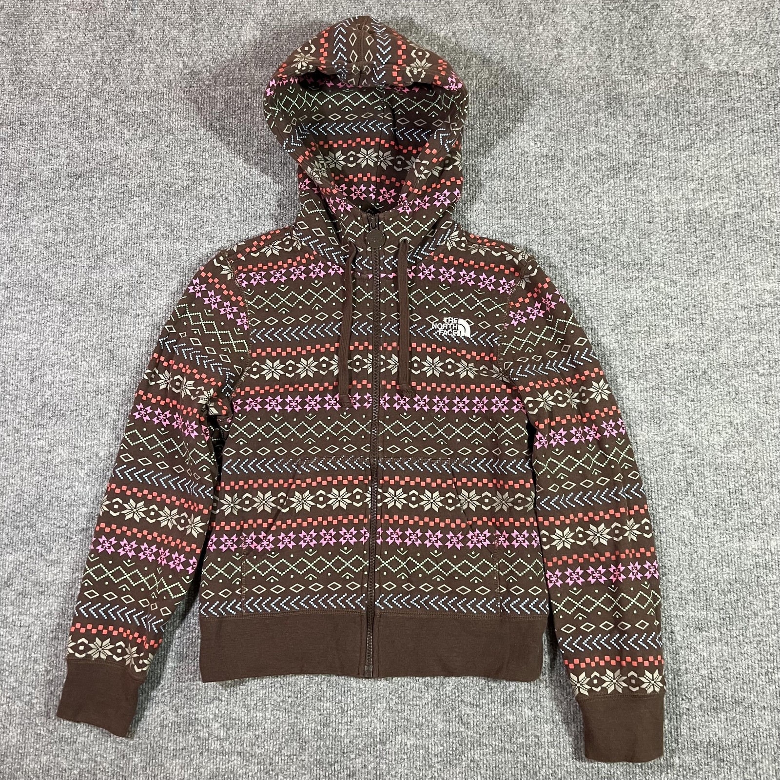The North Face Womens Brown Fleece Full Zip