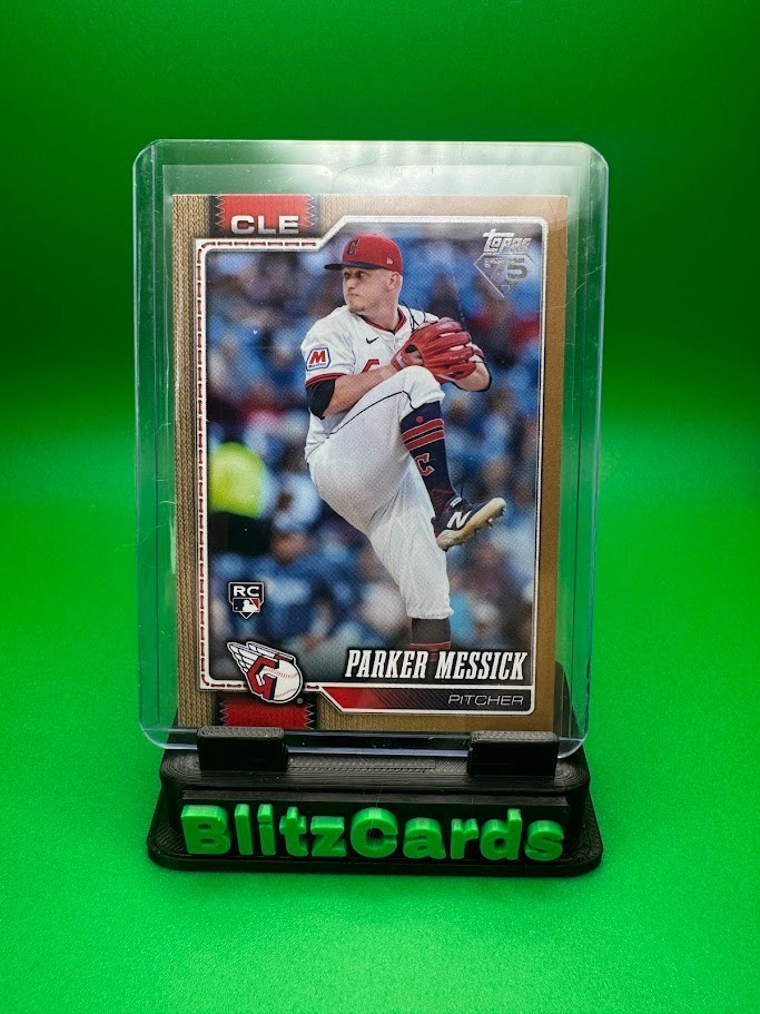 2026 Topps Series 1 - Parker Messick #67 Gold /2026 (RC)