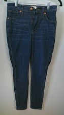 Madewell Women  s Blue High Rise Skinny Jeans