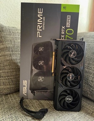 ASUS Prime NVIDIA GeForce RTX 4070 SUPER OC 12GB GDDR6X Grafikkarte