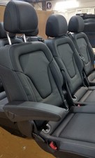 Mercedes w447 Vito V Class EQV 2+1 Black lugano Leather X3 SEATS 2015 - 2025