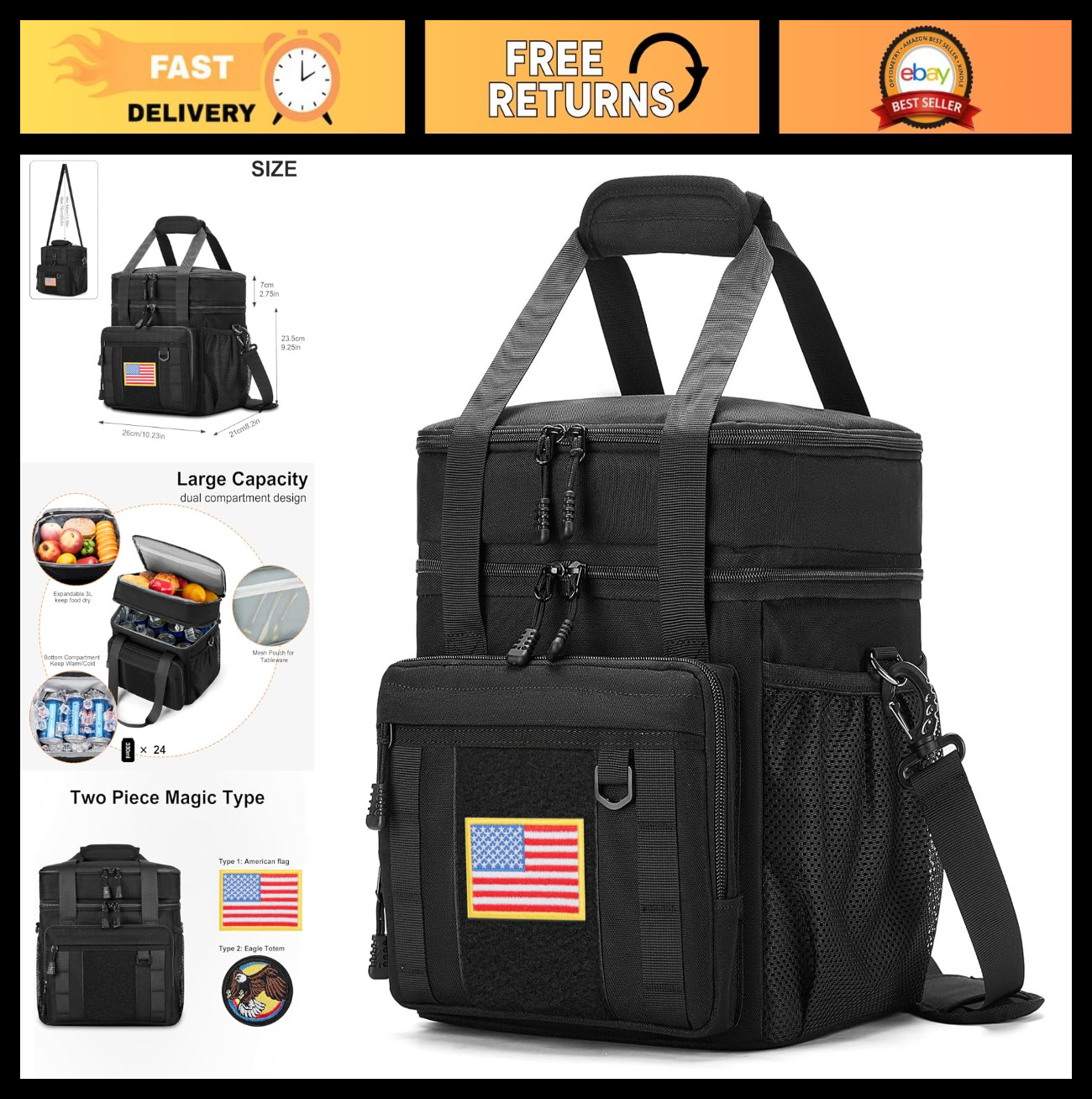 Bag For Work, Camping, Fishing