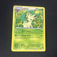 Leafeon BW87 Black & White Promo Holo Stage 1 90 HP English Pokemon TCG on eBay