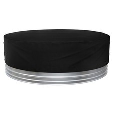 Outdoor Waterproof 8ft Stock Tank Pool Cover, 95-97" Round Hot Tub, 600D Heav...