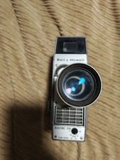 Vintage Bell Howell Electric Eye 8mm Movie Camera Retro Film Prop Untested
