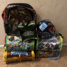 7x Skylanders Carry Cases Travel Bag For Portals Figures - Giants, Spyros, Etc