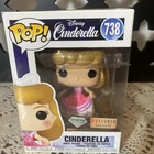 Diamond Pink Cinderella Funko Pop! #738 Disney Box Lunch Exclusive Brand New!