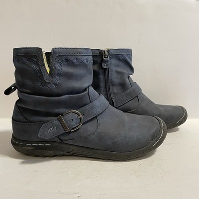 JBU By Jambu Dottie Women s Weather Ready Ankle Booties Navy Blue Size 8M