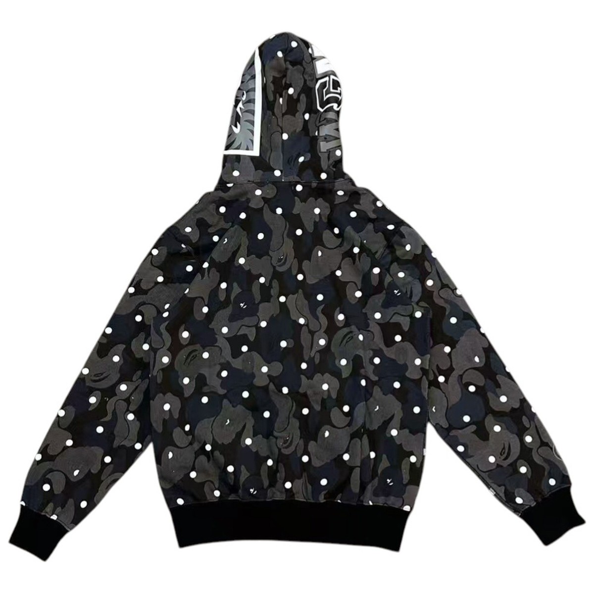 トップス APE ABC CAMO SHARK FULL ZIP HOODIE A Bathing Ape Men ABC Camo Shark Full Zip Hoodie blue