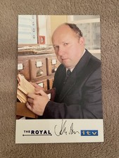 JOHN AXON   (THE ROYAL) RARE PRESIGNED ITV  CAST CARD