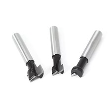 3Pcs 1/4" Shank Keyhole T-Slot Router Bits 3/8" 5/16" 1/2" For Wood Cutter Kits