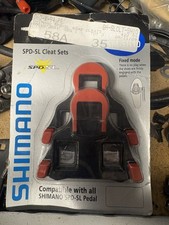 Shimano SM-SH10 Fixed SPD-SL Clipless Road Bike Pedal Cleats RED US SELLER