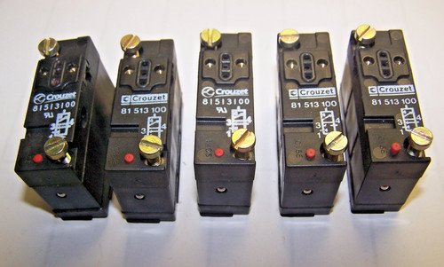 5) Crouzet Directional Control Valve  81513100   LOT OF 5