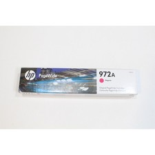HP 972A Magenta Original PageWide Cartridge L0R89AN Exp Sep 2026 NEW