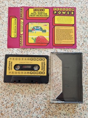 Felix And The Fruit Monsters - BBC Micro (1983) - Kassette Tape